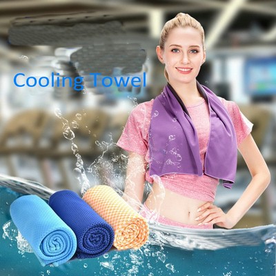 Cooling Towels for Neck and Face with bottle