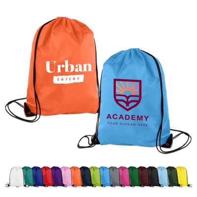 Custom Small Polyester Cinch Backpack