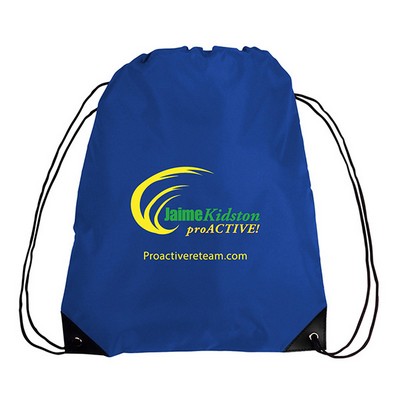 Economical Sports Polyester Backpack ( 14" X 18" )
