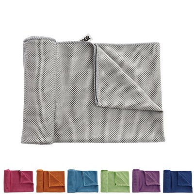 Cooling Yoga Towel for Outdoor Fitness & Exercise